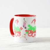 Mug Merry Christmas Mok (Voorkant links)