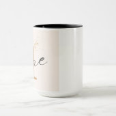 Mug met aangepast jaar | Eén jaar oude mok (Midden)