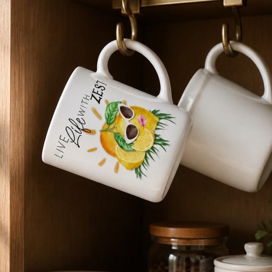Mug met citroenschil Cute Koffiemok