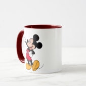 mug met cute muis, mok (Voorkant links)