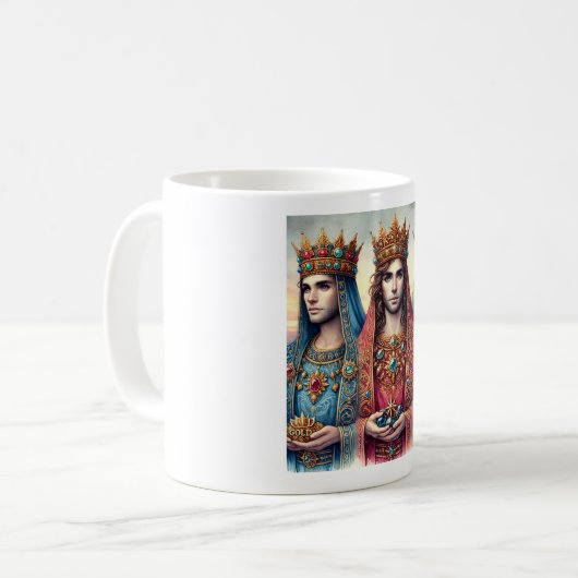 Mug met de Koningen Koffiemok (Voorkant links)