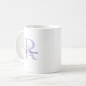 Mug met eigen monogram koffiemok (Voorkant links)