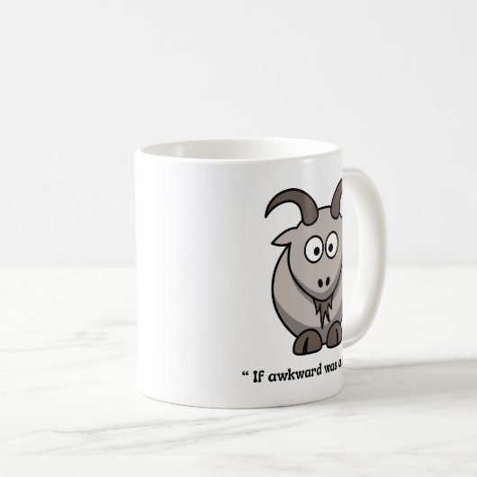 Mug met gekkekken koffiemok (Voorkant rechts)
