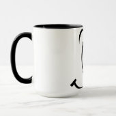 Mug met gelukkig gezicht mok (Links)