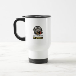 Mug met grappige rare humor grafische afbeelding reisbeker
