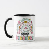Mug met kies vriendelijkheid mok (Links)