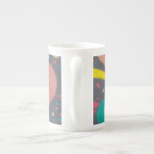 Mug met liefdesviering porselein kop (Achterkant)
