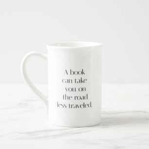 Mug met minder gereisde weg_SPECIALITeITSBeker Porselein Kop