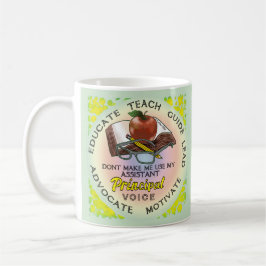 Mug met stem van assistent-directeur koffiemok
