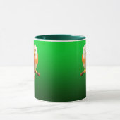 Mug met vogelkoppel. mok (Midden)