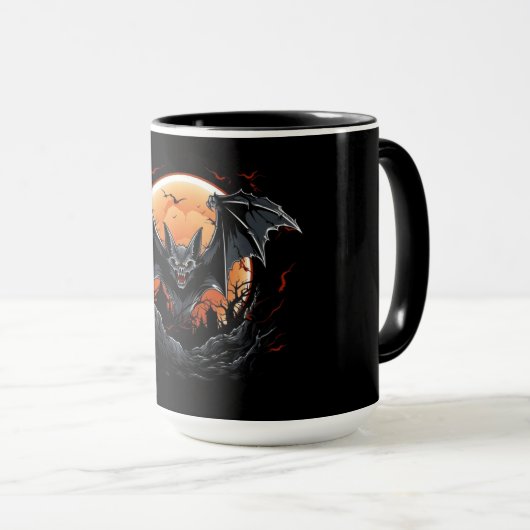 Mug Midnight Ghost Mok (Voorkant rechts)