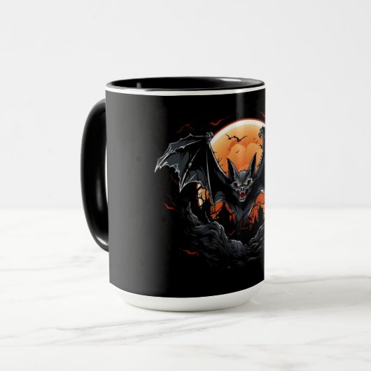 Mug Midnight Ghost Mok (Voorkant links)