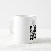 Mug Mind is like parachute Koffiemok (Voorkant links)