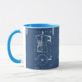 Mug Moka koffiezetapparaat espro bialetti blueprin Mok