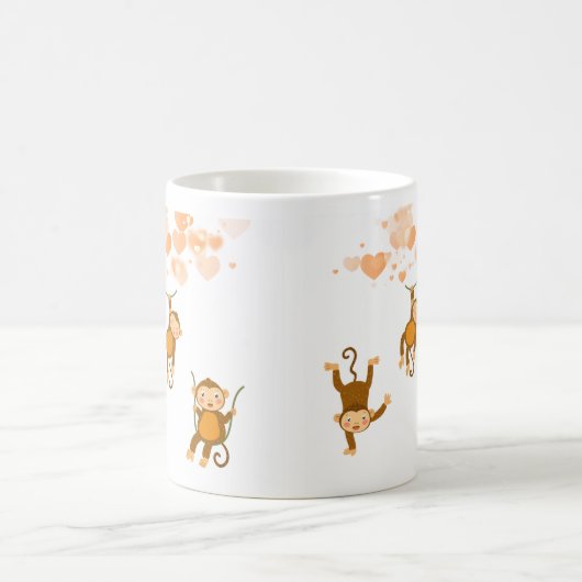 Mug Monkey Happy Koffiemok (Center)