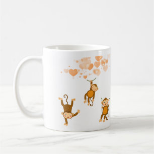 Mug Monkey Happy Koffiemok