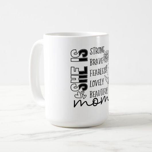 Mug Mother's Day Serie 4-12 Koffiemok (Voorkant links)