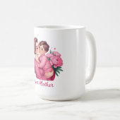 Mug Mother's Day Serie 4-21 Koffiemok (Voorkant rechts)