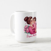 Mug Mother's Day Serie 4-21 Koffiemok (Voorkant links)