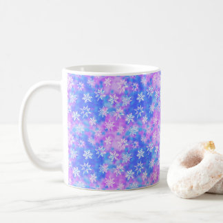 Mug Motifs de neige Koffiemok