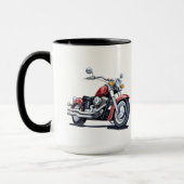 Mug Motorcycle Mok (Links)