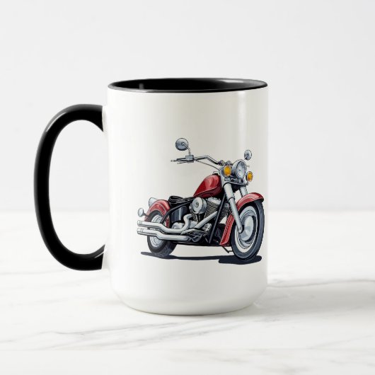 Mug Motorcycle Mok (Links)
