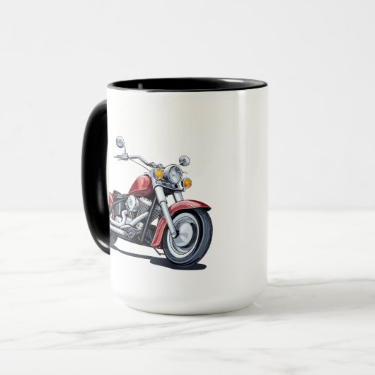 Mug Motorcycle Mok (Voorkant links)