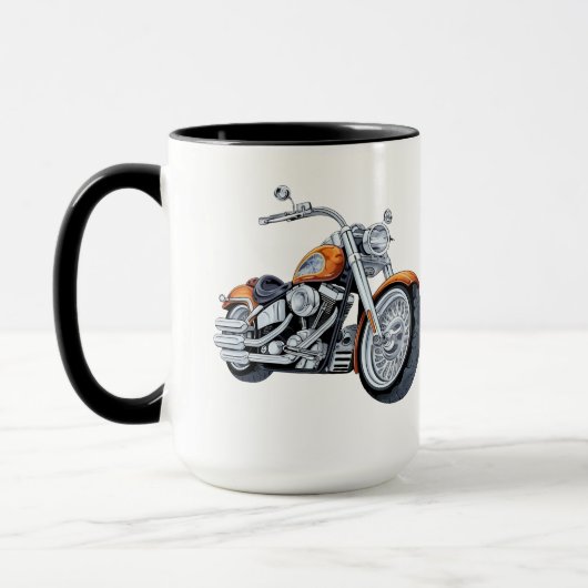 Mug Motorcycle Mok (Links)