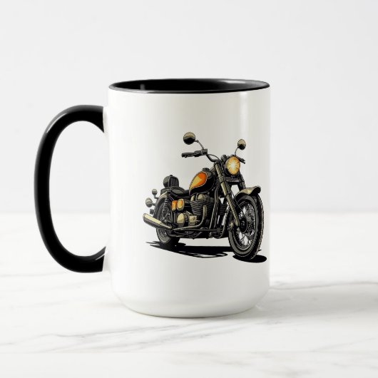 Mug Motorcycle Mok (Links)