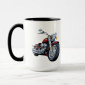Mug Motorcycle Mok (Links)