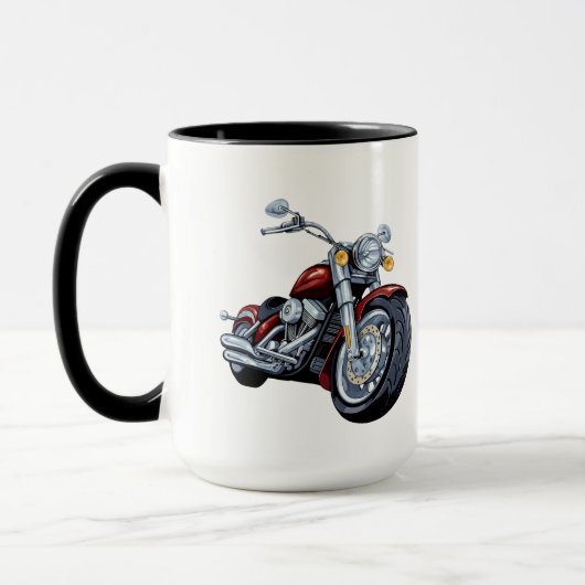 Mug Motorcycle Mok (Links)