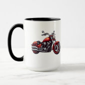 Mug Motorcycle Mok (Links)