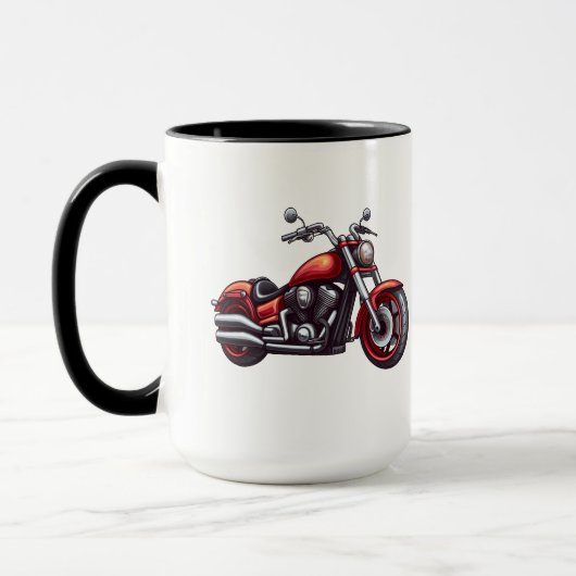 Mug Motorcycle Mok (Links)