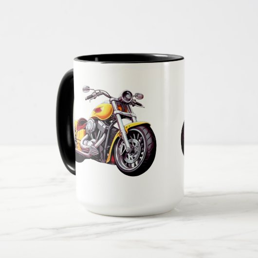 Mug Motorcycle Mok (Voorkant links)