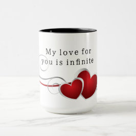 Mug My love for you is onfinite Mok