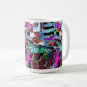 Mug – Neon Pulse Koffiemok (Voorkant rechts)