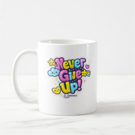 MUG - Never Give Up Koffiemok