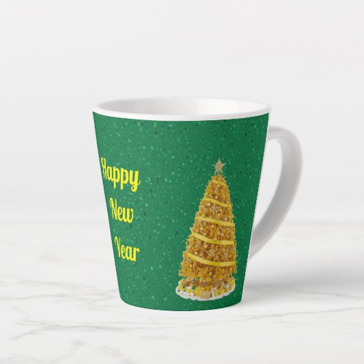 Mug new year gift  latte mok (Rechterhoek)