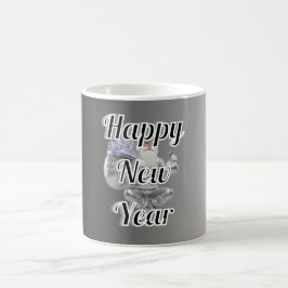 Mug New Year with Happy party  Koffiemok