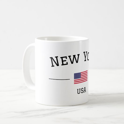 Mug New York Koffiemok (Voorkant links)