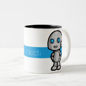 Mug Nocti Tweekleurige Koffiemok (Voorkant rechts)
