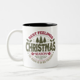 Mug of Warmth: Another Cup of Hot Chocolate Tweekleurige Koffiemok