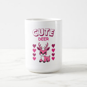 mug ontwerp met cute herten koffiemok