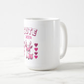 mug ontwerp met cute herten koffiemok (Voorkant rechts)