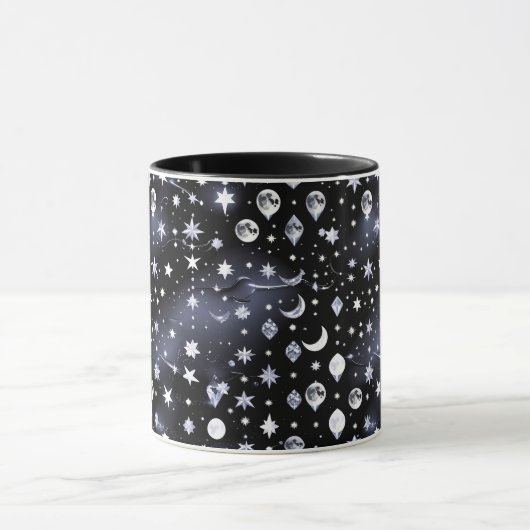 Mug - Onyx Celestial Moon Mok (Midden)