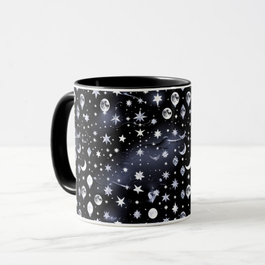 Mug - Onyx Celestial Moon Mok (Voorkant links)