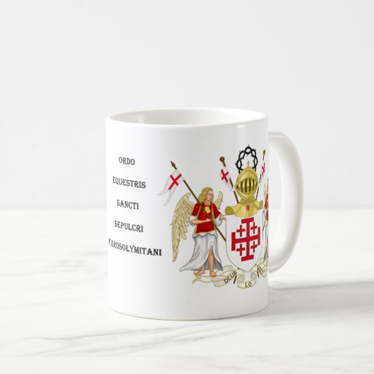 Mug Orde van Sint-Sepulcer Koffiemok (Voorkant rechts)