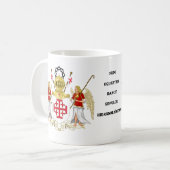 Mug Orde van Sint-Sepulcer Koffiemok (Voorkant links)