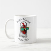 Mug papa is een leuke vader. koffiemok (Links)