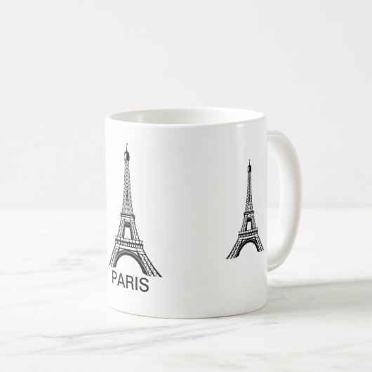 Mug Paris Eiffel Tour Koffiemok (Voorkant rechts)